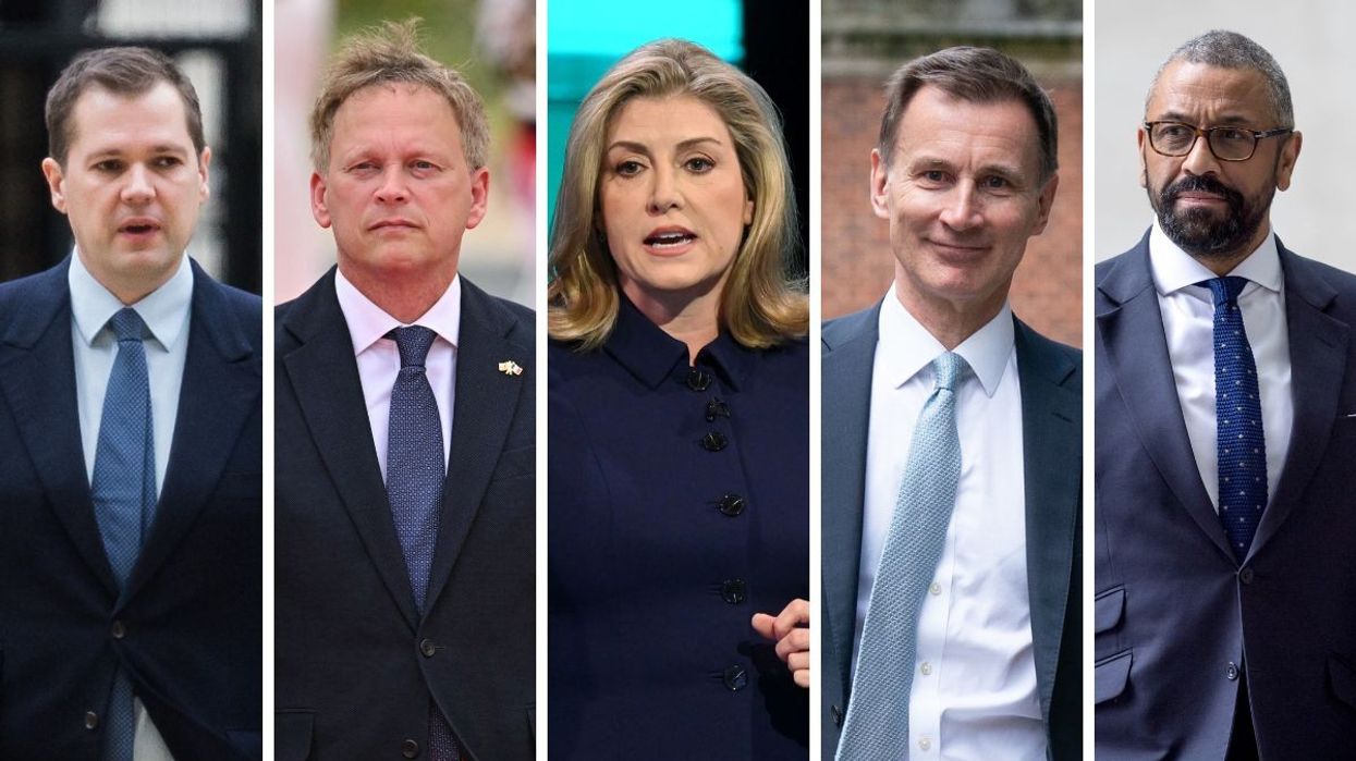 Robert Jenrick, Grant Shapps, Penny Mordaunt, Jeremy Hunt and James Cleverly