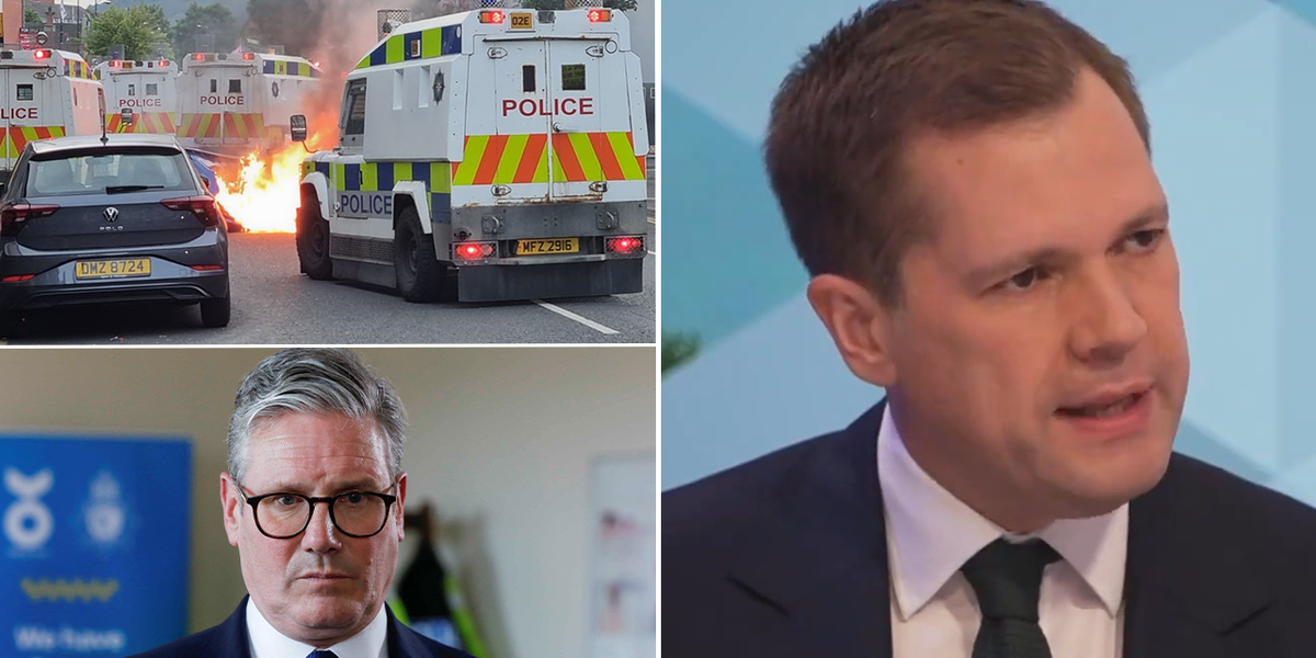 NextImg:Starmer told to cancel holiday by Jenrick as riots grip country: ‘Parts of Britain are burning!’