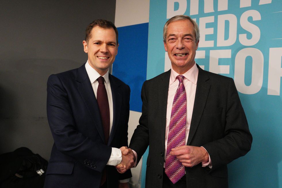 Robert Jenrick, Nigel Farage