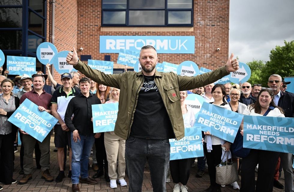 Robert Kenyon and supporters