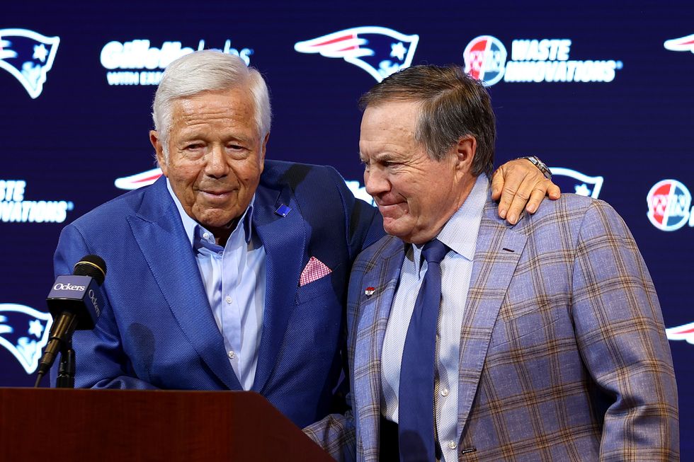 Robert Kraft and Bill Belichick