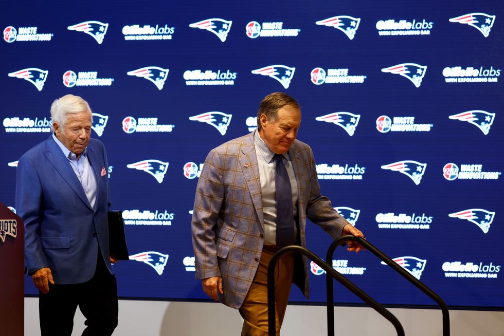 Robert Kraft and Bill Belichick