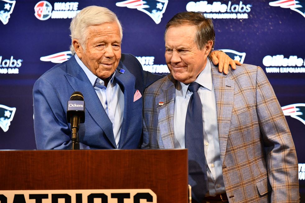 Robert Kraft and Bill Belichick