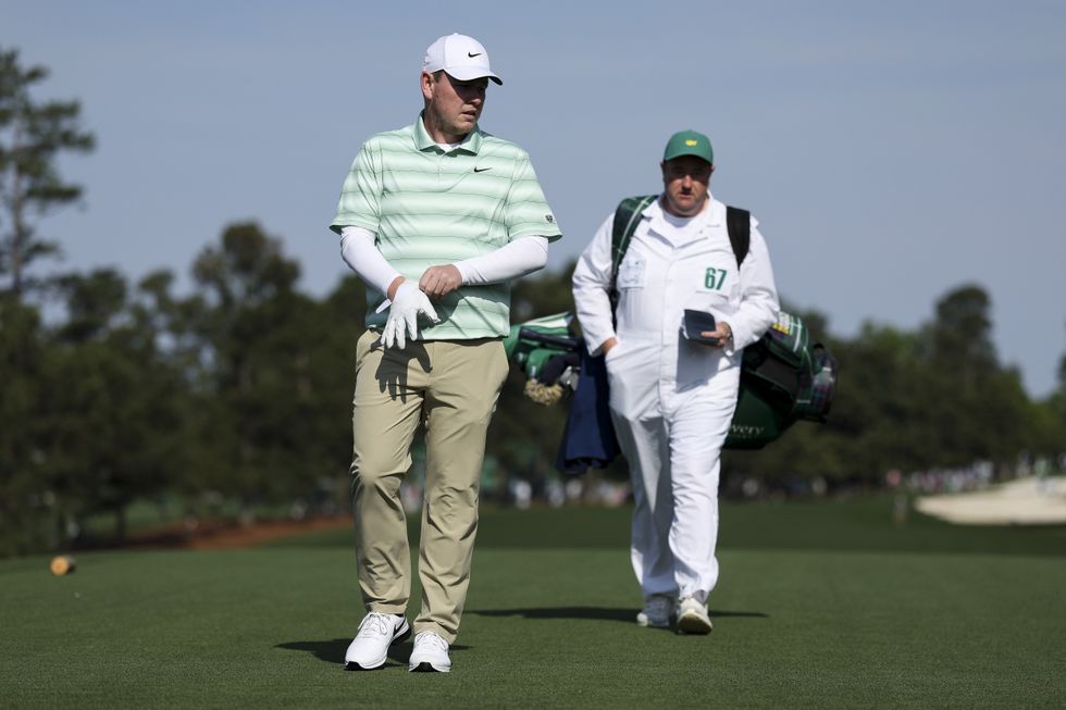 Robert \u200bMacIntyre's troubles at the 15th began when his approach shot landed in the water hazard protecting the green's front edge