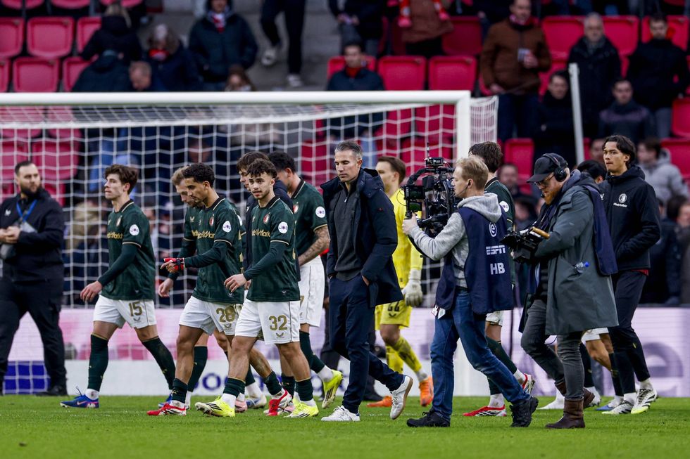 Robin van Persie was raging at the way Raheem Sterling was singled out