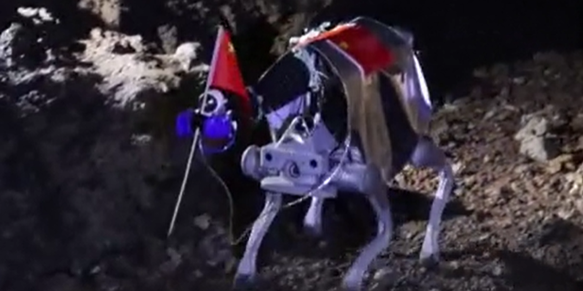 NextImg:Space breakthrough as China trains robot dogs for lunar missions ahead of putting humans on the moon