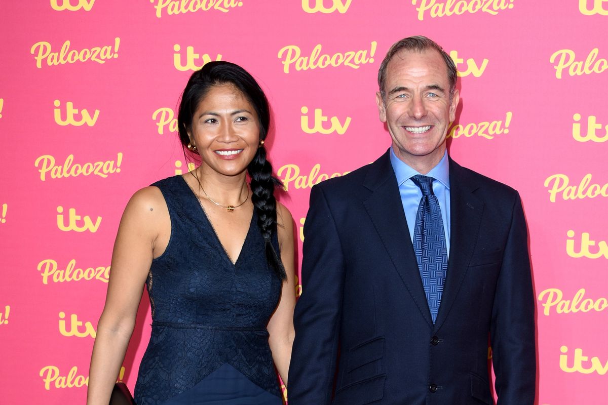 Robson Green and Zoila