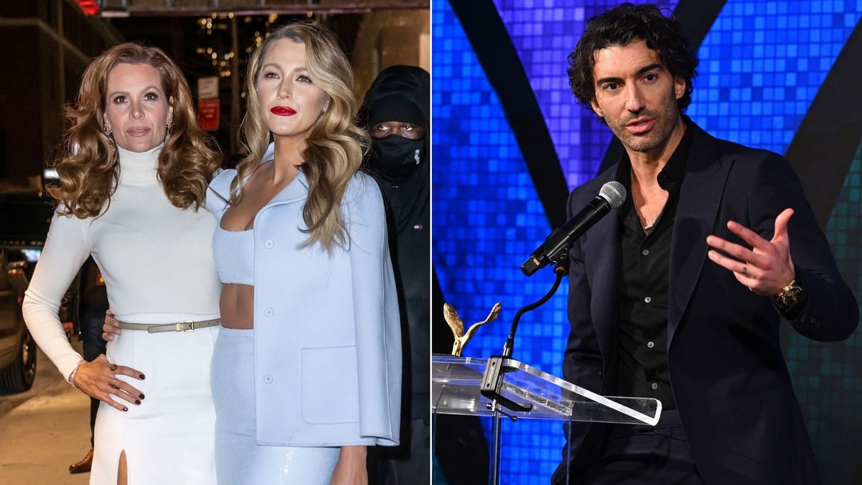 Robyn and Blake Lively and Justin Baldoni