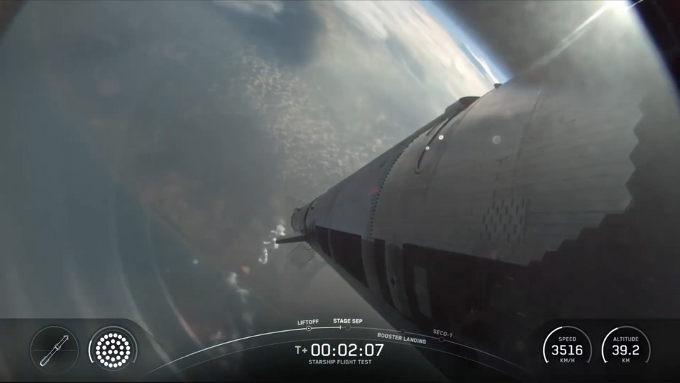 Rocket launch