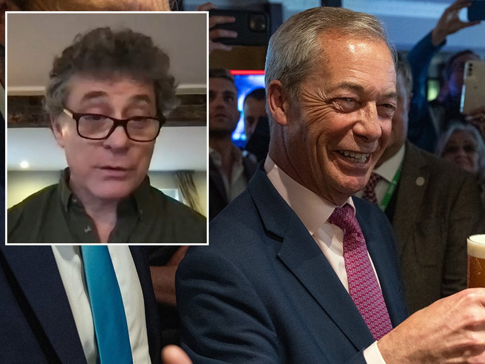 Rod Humphries, Nigel Farage