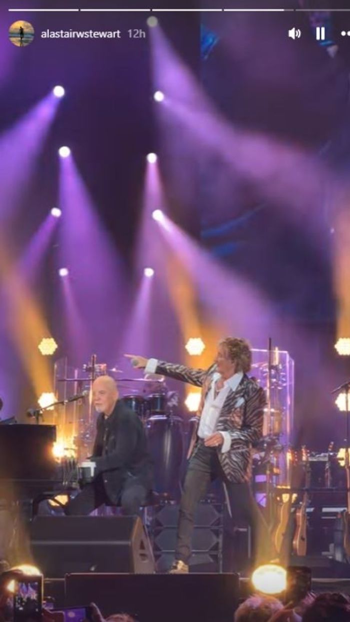Rod Stewart and Billy Joel