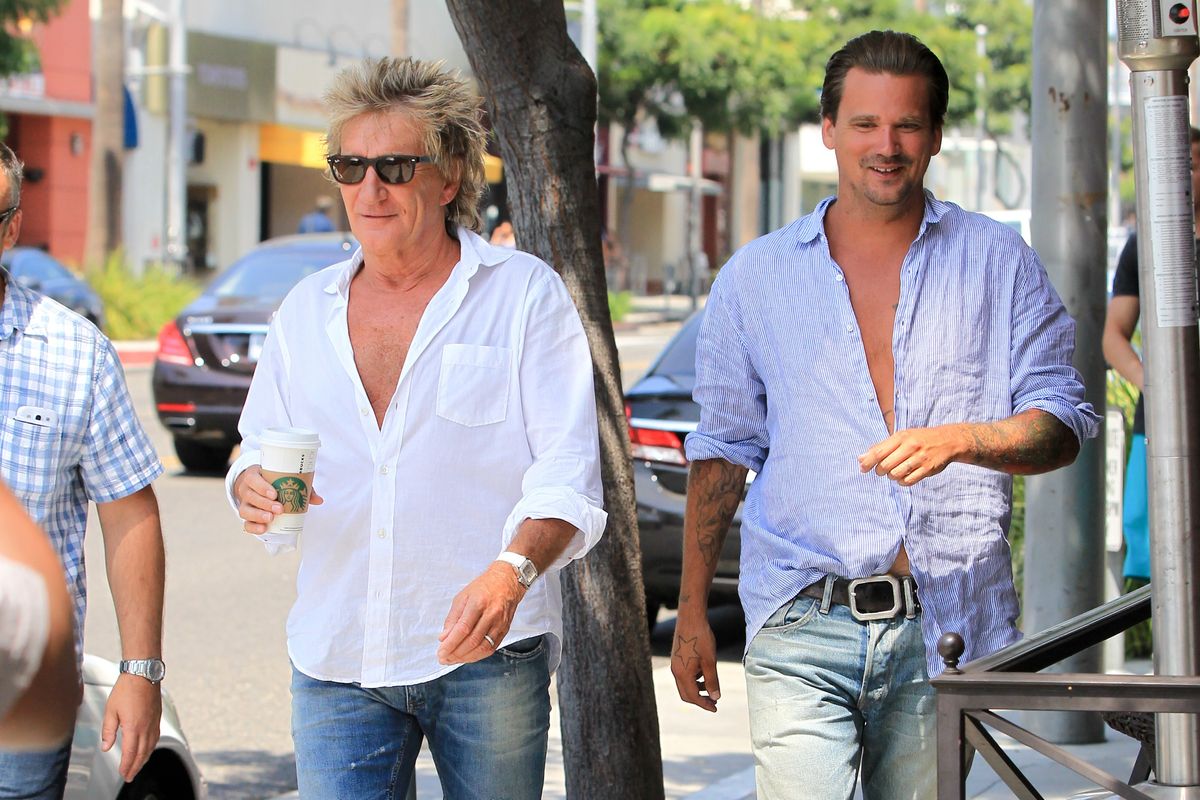 Rod Stewart and Sean Stewart