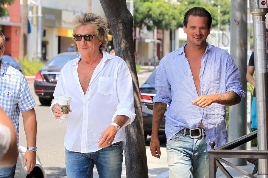 Rod Stewart and Sean Stewart