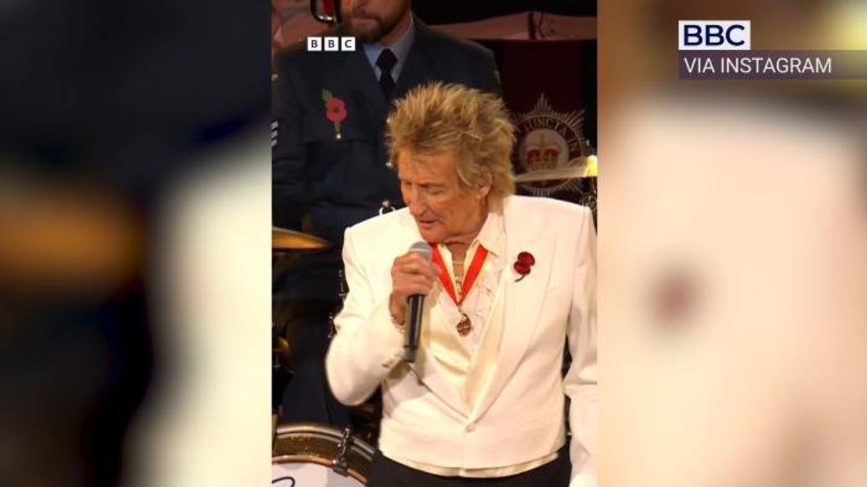 Sir Rod Stewart shrugs off Remembrance Festival controversy in new update amid backlash to 'inappropriate' routine