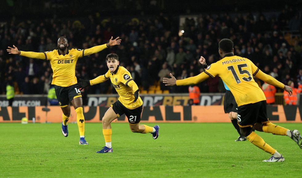 Rodrigo Gomes's last-gasp goal sent Molineux into pandemonium