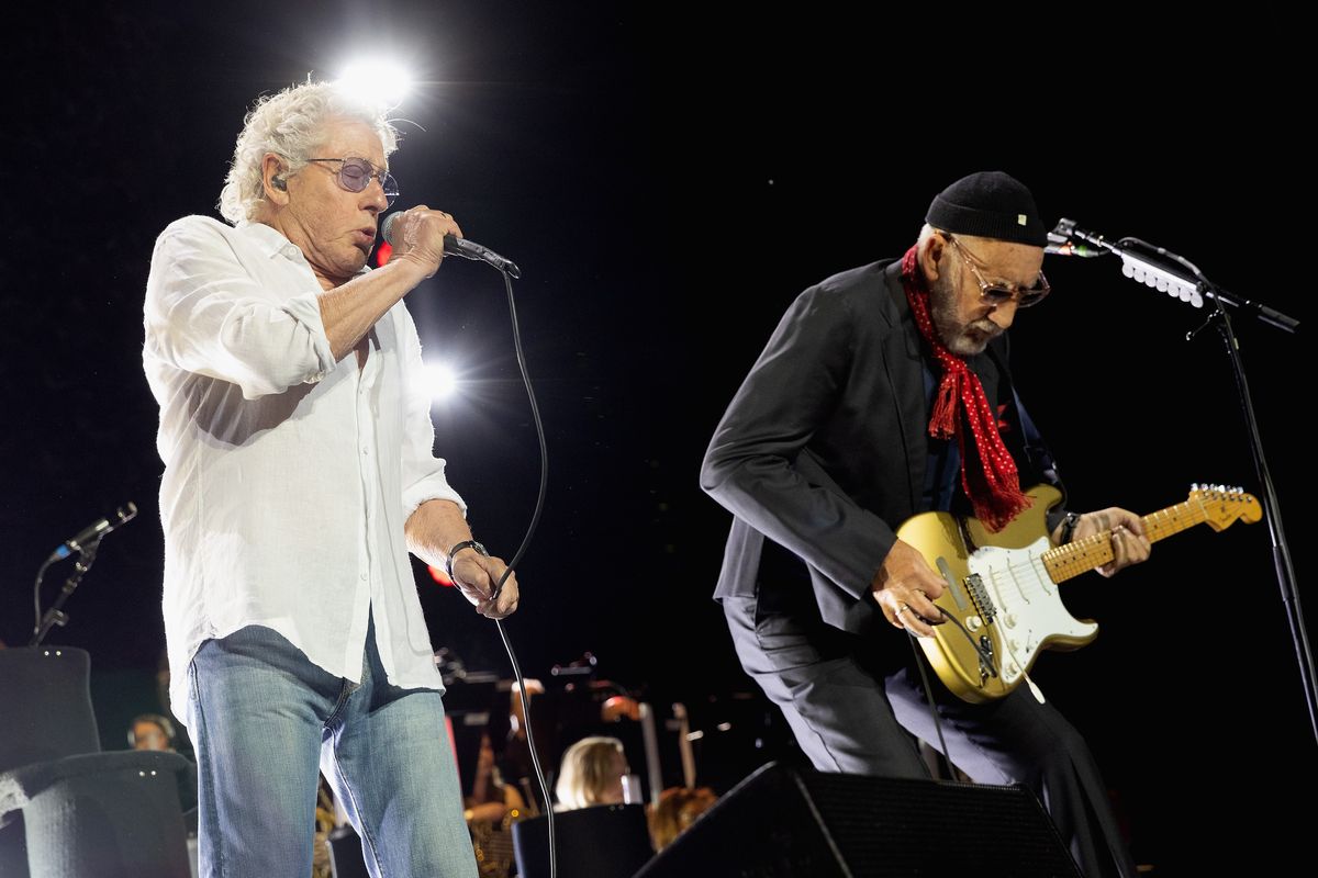 Roger Daltrey and Pete Townsend