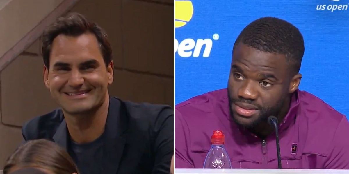 NextImg:US Open star has hilarious reaction after seeing Roger Federer in stands at Flushing Meadows