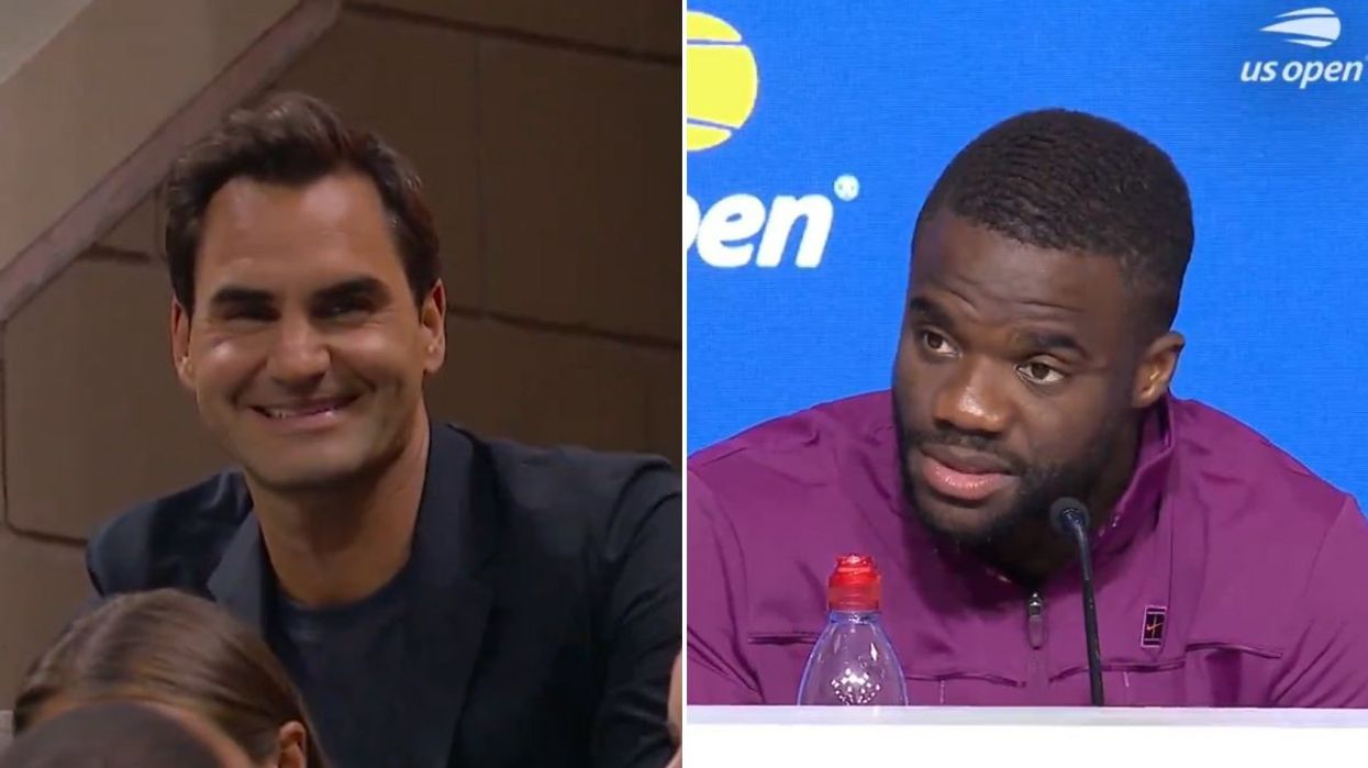 Roger Federer Frances Tiafoe