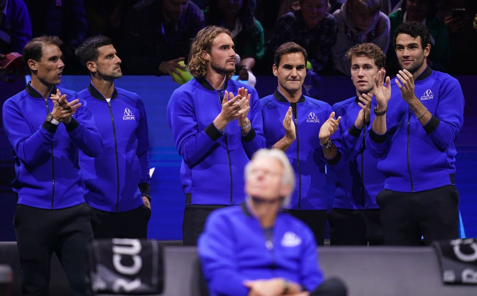 Roger Federer Novak Djokovic Rafael Nadal