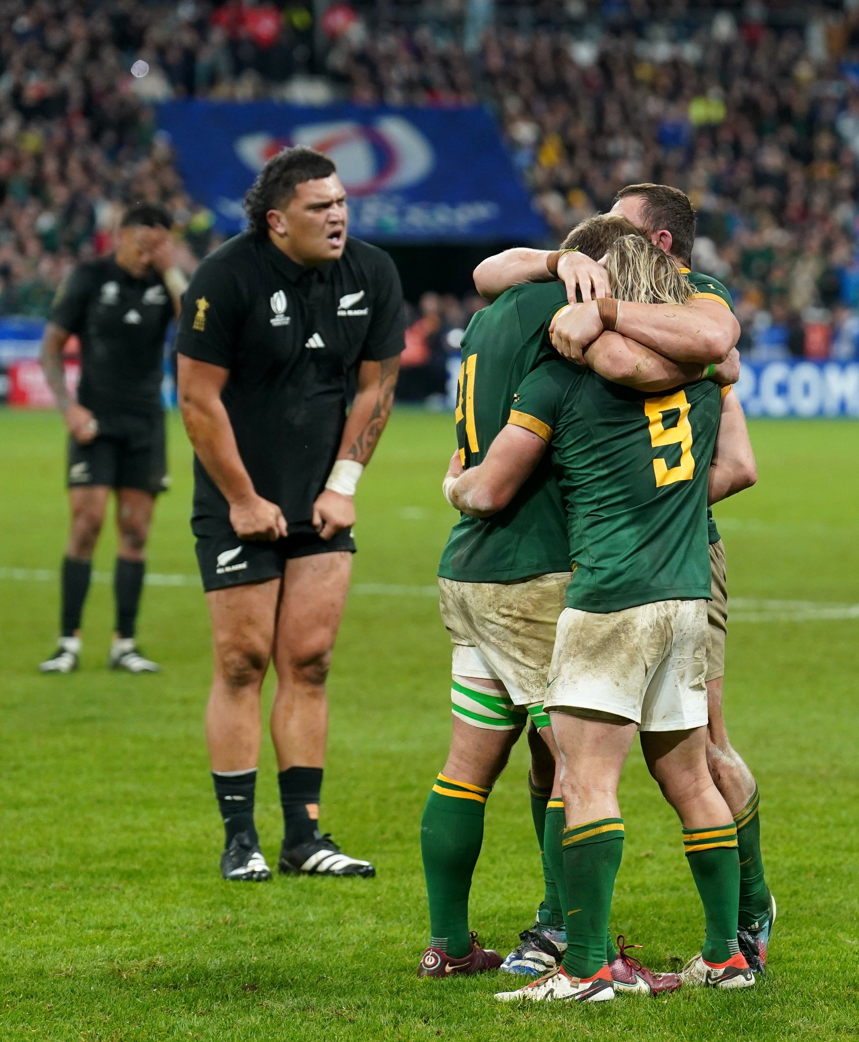 Roger Federer South Africa rugby supporter
