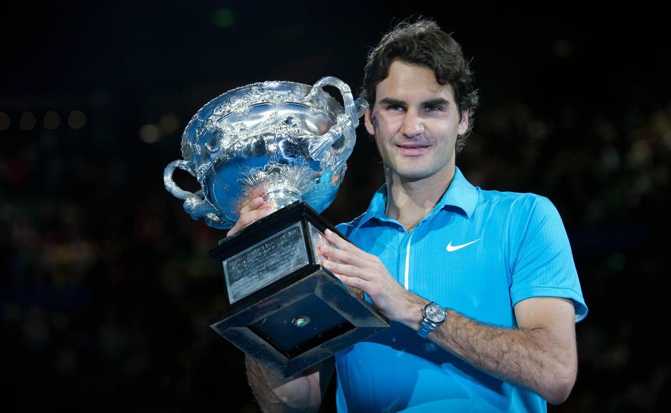 Roger Federer won the Australian Open an astonishing six times - only Novak Djokovic has more