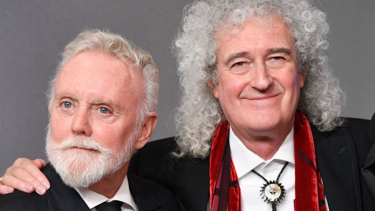 Roger Taylor and Brian May