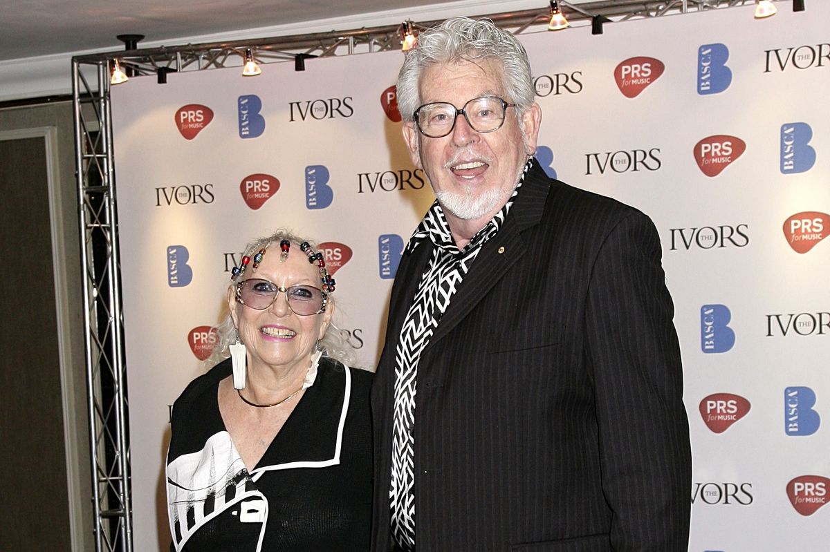 Rolf Harris and Alwen Hughes