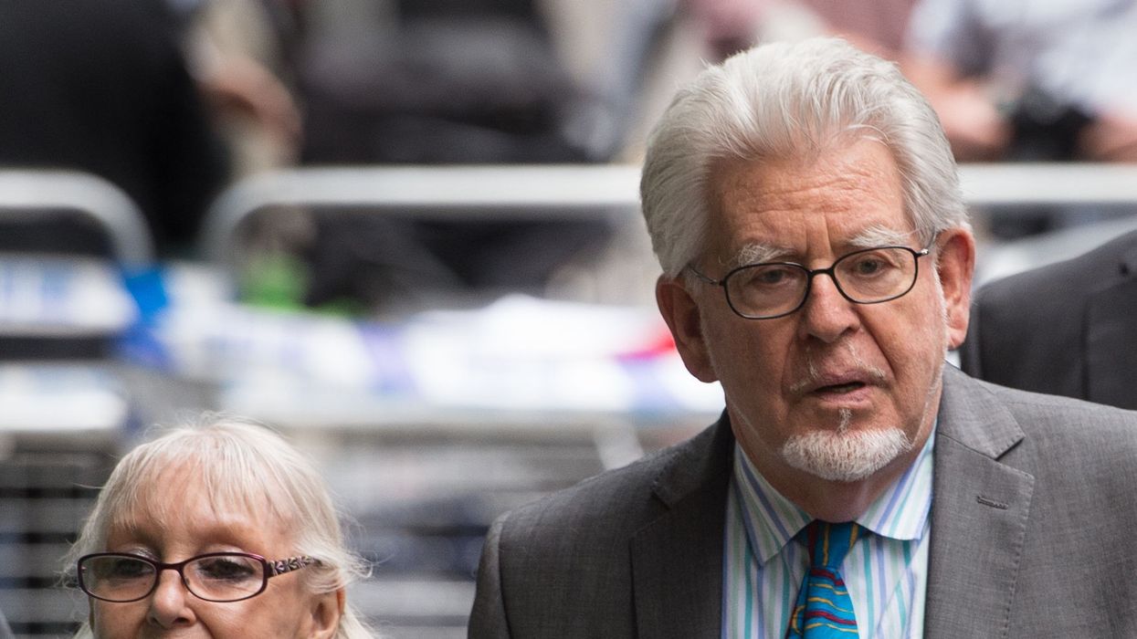 Rolf Harris and Alwen Hughes