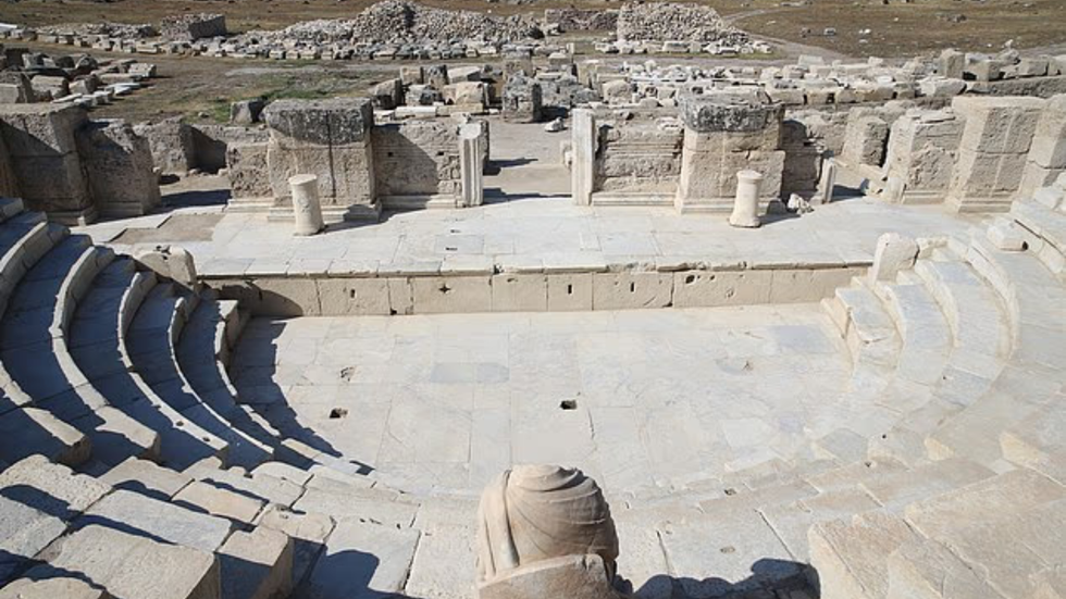 Roman council hall in Turkey