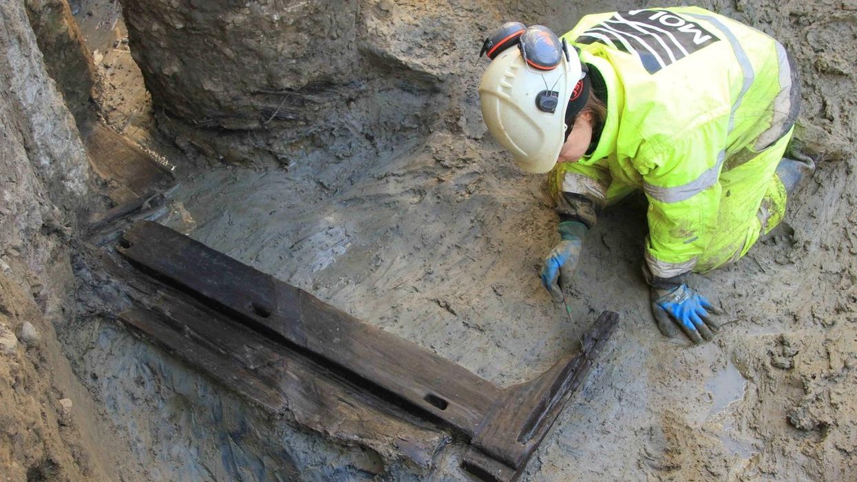 Roman 'flat-packed' funeral bed