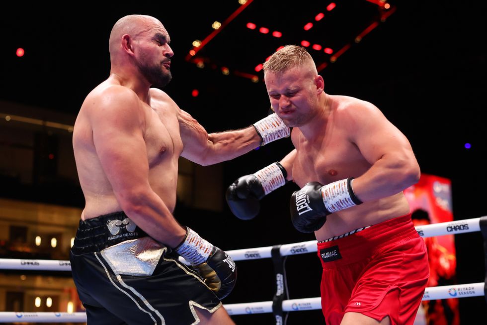 Roman Fury was on top throughout the fight