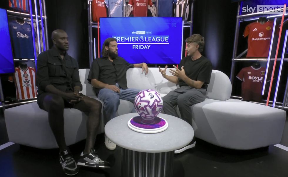 Roman Kemp was joined by Carlton Cole and Andy Carroll in the Sky Sports studio before speaking to 'fanalysts'