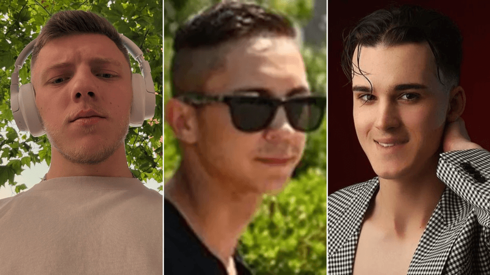 Roman Lavrynovych, 22, Petro Pochynok, 35, and Romanian Stanislav Carpiuc, 27