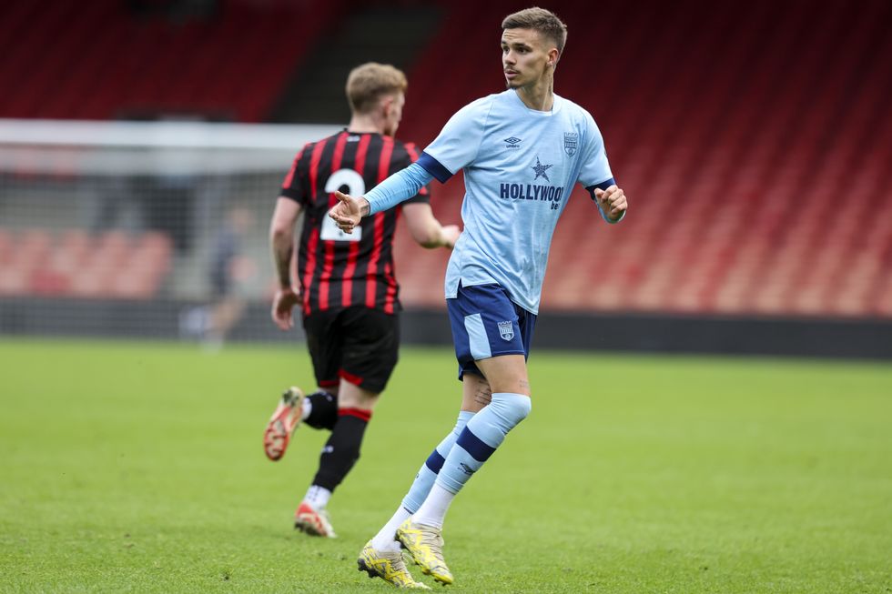 Romeo Beckham signed a one-year deal with Brentford B last summer