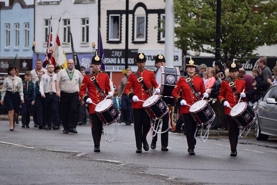 Romford St George's Day parade