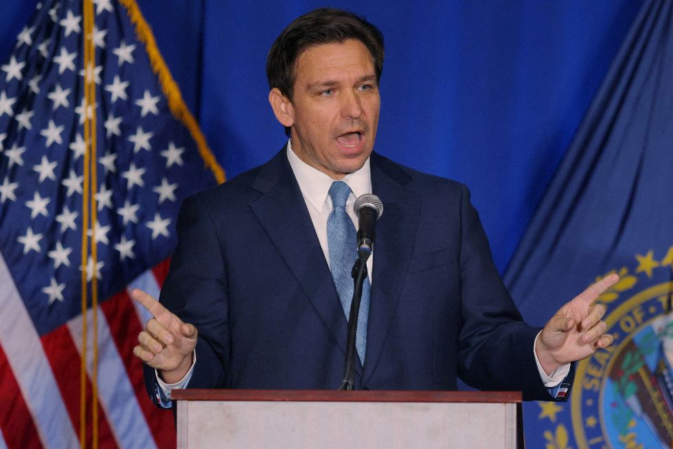 Ron DeSantis at a recent public event