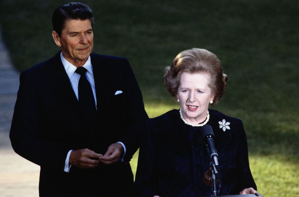 Ronald Reagan had a healthy relationship with Margaret Thatcher, despite invading Grenada