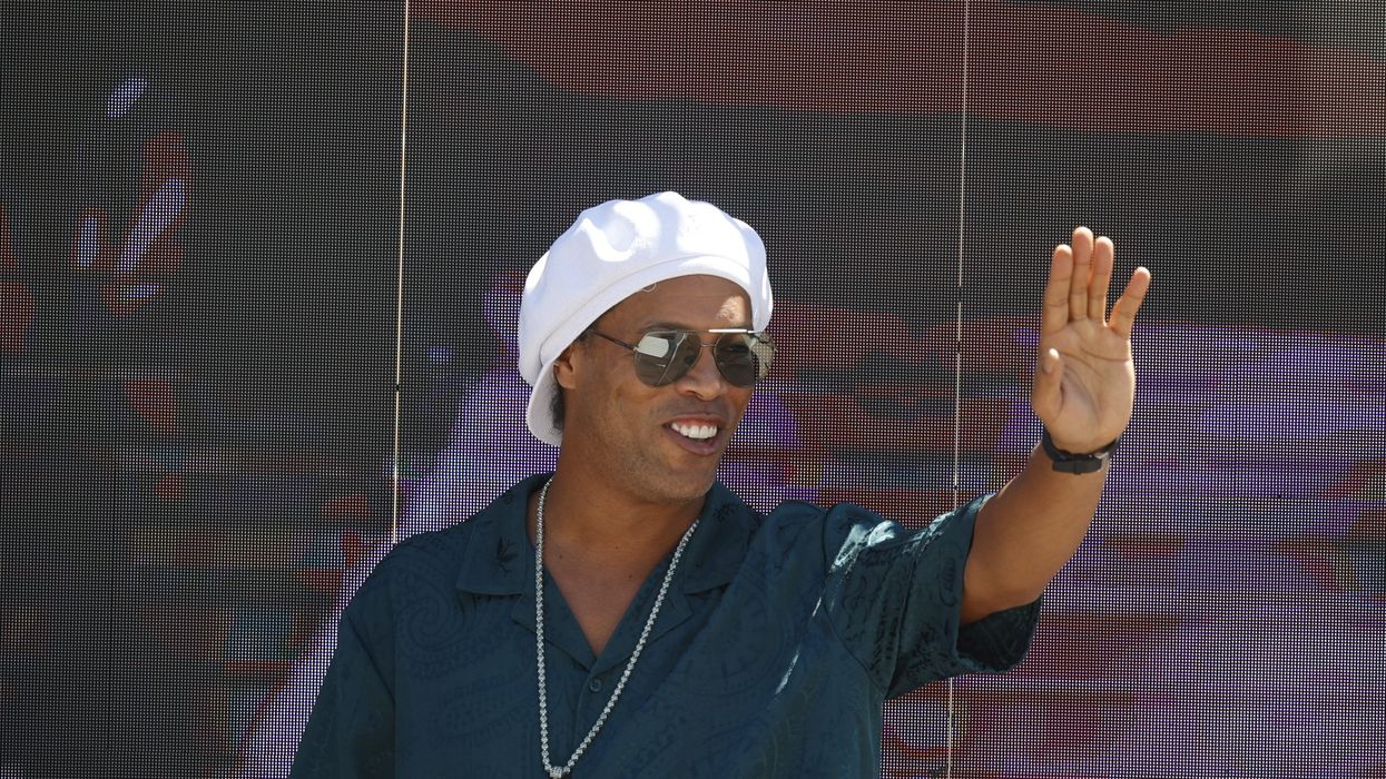 Ronaldinho's son signed for Barcelona last year