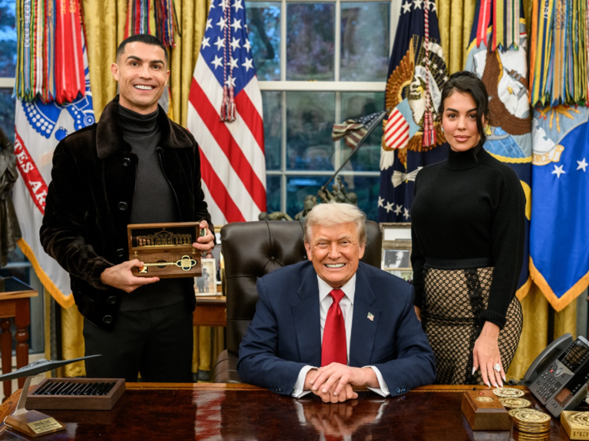 Ronaldo and Trump