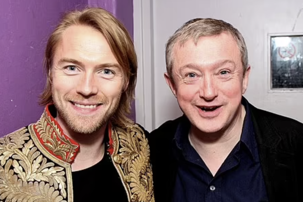 Ronan Keating and Louis Walsh