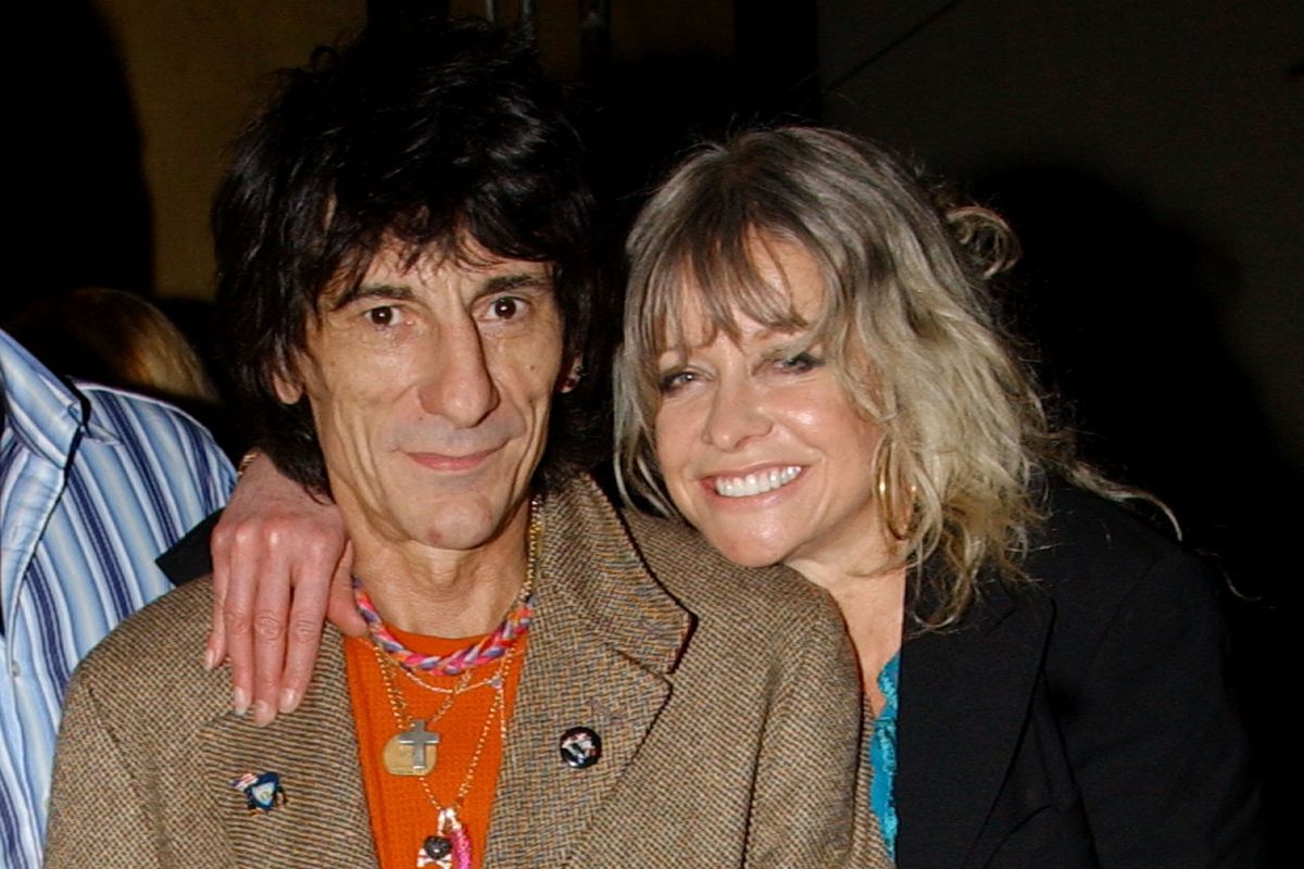 Ronnie and Jo Wood
