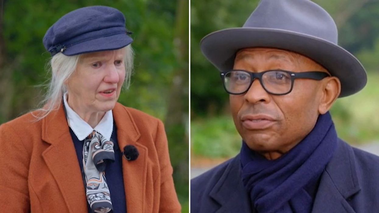 Ronnie Archer-Morgan and Antiques Roadshow guest