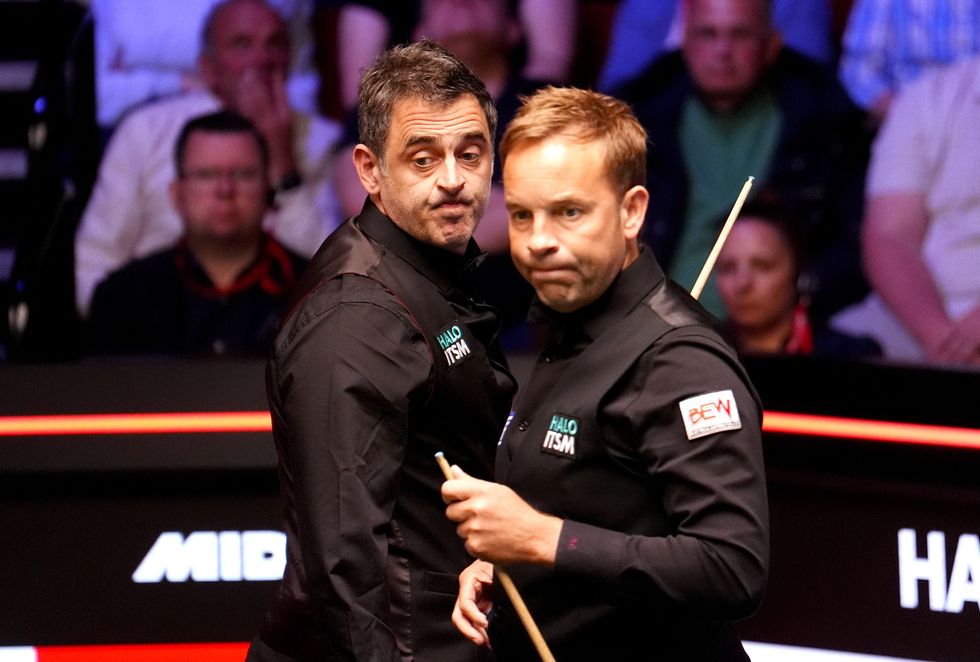 Ronnie O'Sullivan Ali Carter