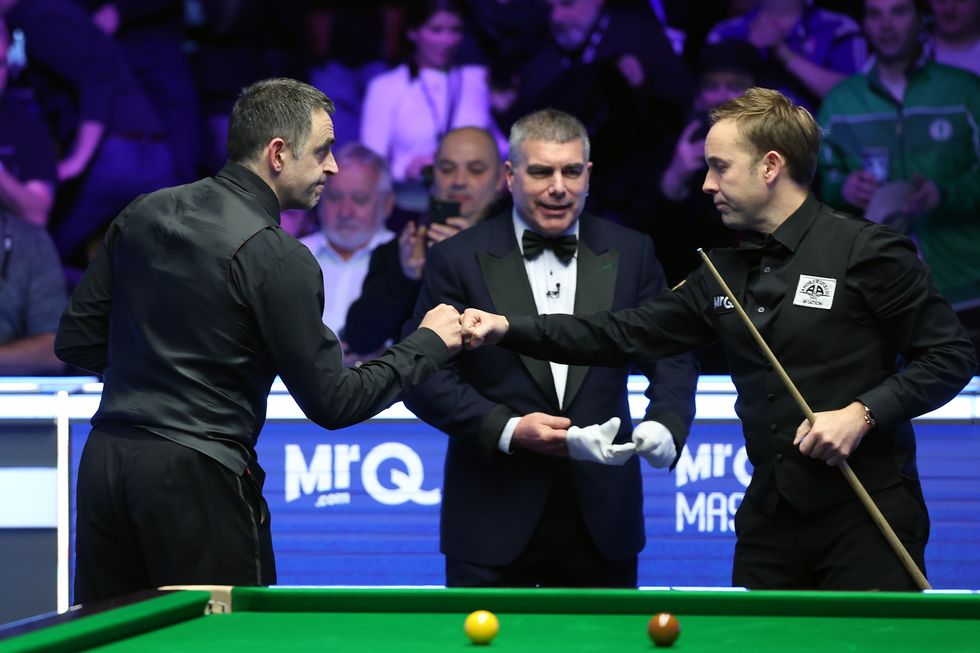 Ronnie O'Sullivan and Ali Carter could face each other again
