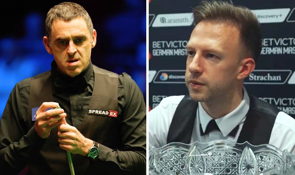 Ronnie O'Sullivan and Judd Trump