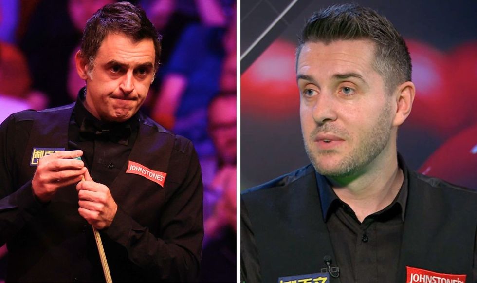 Ronnie O'Sullivan and Mark Selby