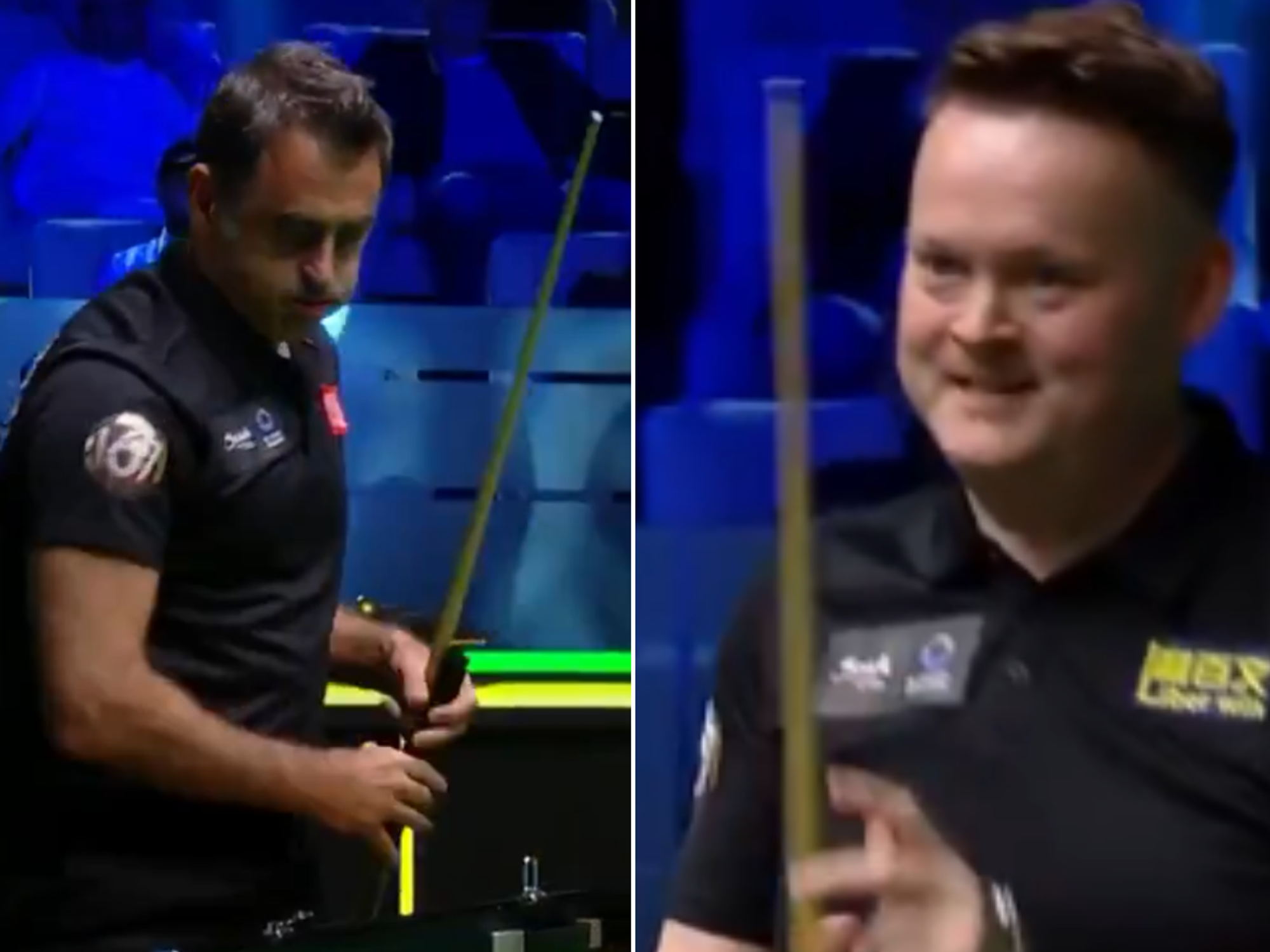 Ronnie O'Sullivan and Shaun Murphy