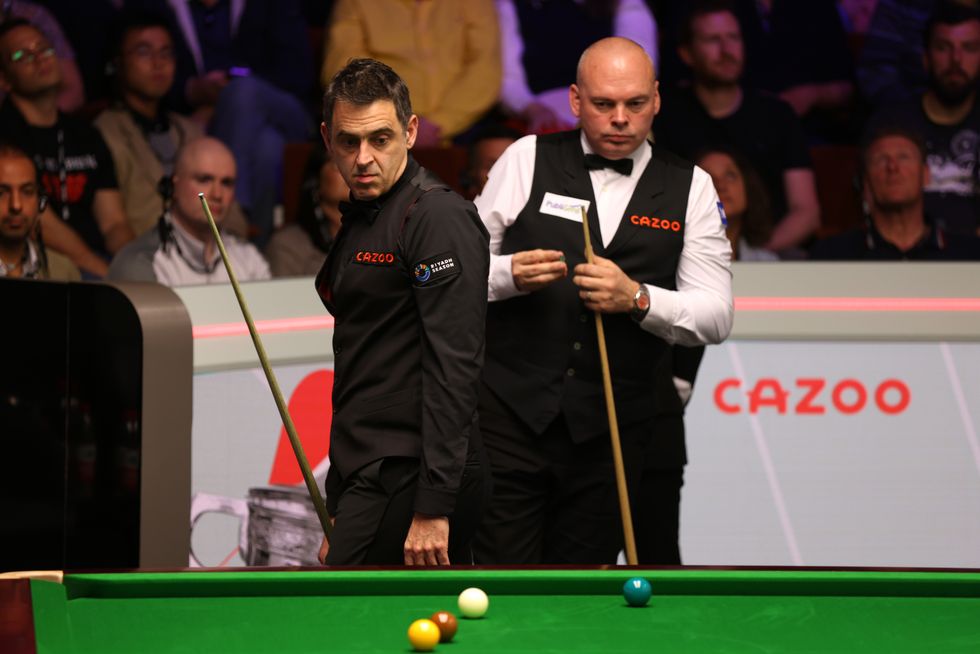 Ronnie O'Sullivan and Stuart Bingham