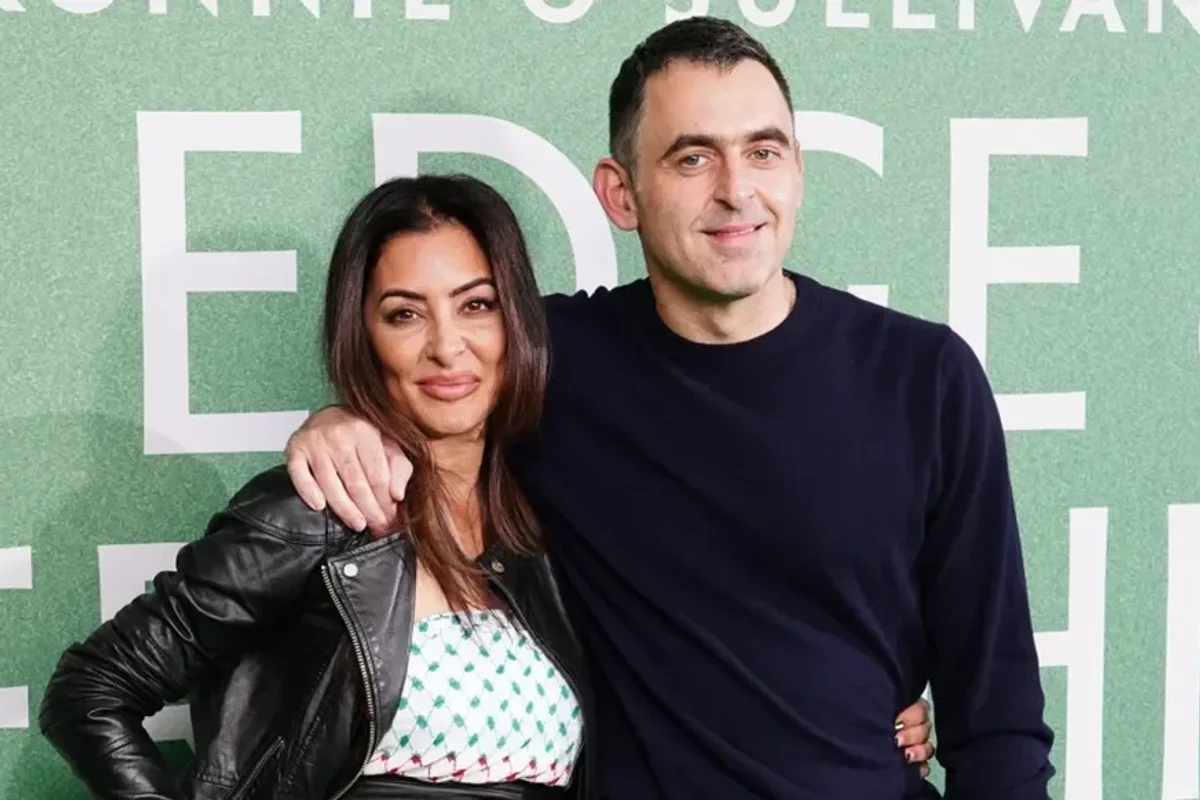 Ronnie O'Sullivan and wife Laila