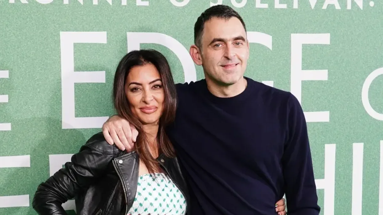 Ronnie O'Sullivan and wife Laila